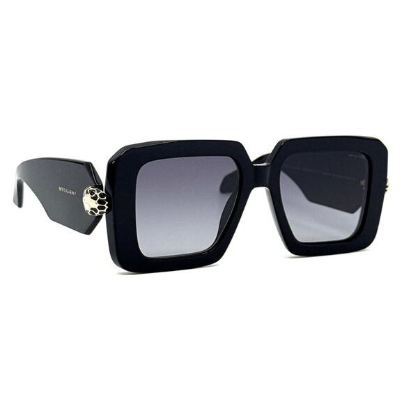 NEW!!! BVLGARI Sunglasses BV40006I 01B Authentic - Picture 1 of 12